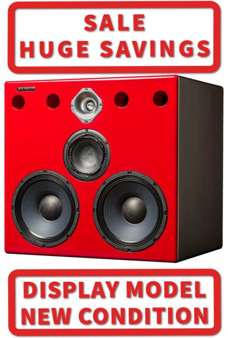 2×10″ 3-Way Powered Studio Monitors (pair) 2000 Watt (each)