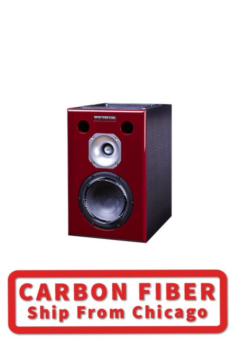 6.5″ 2-Way Powered Carbon Fiber Studio Monitors (pair) 650 Watt each