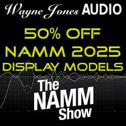 50% Off NAMM 2025 Display Models Sale